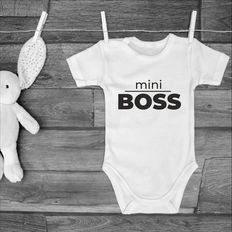 Body personalizat: "mini BOSS" (bebelusi) [2]