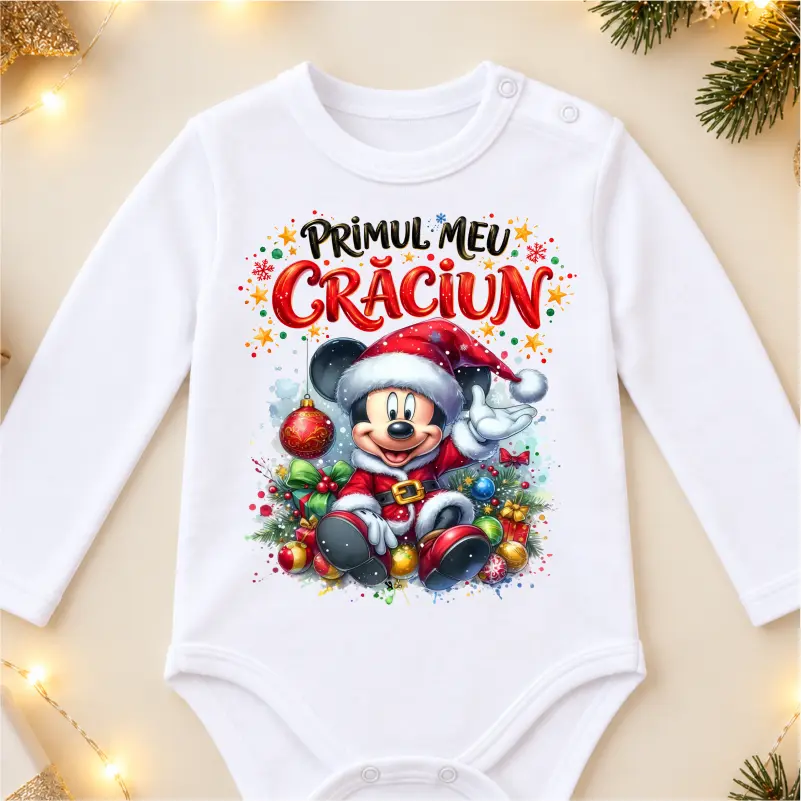 body-personalizat-primul-meu-craciun-cu-mickey [4]