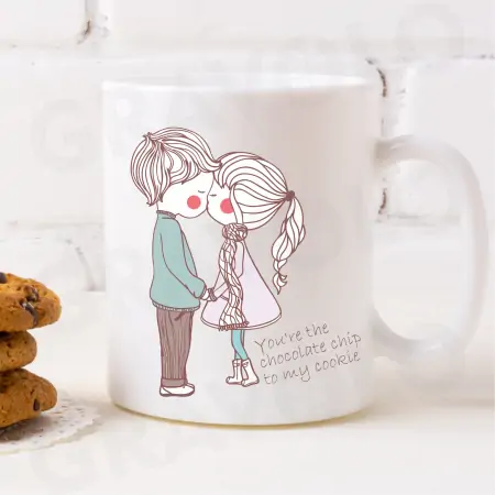 Cana alba "You're the chocolate chip to my cookie" [1]