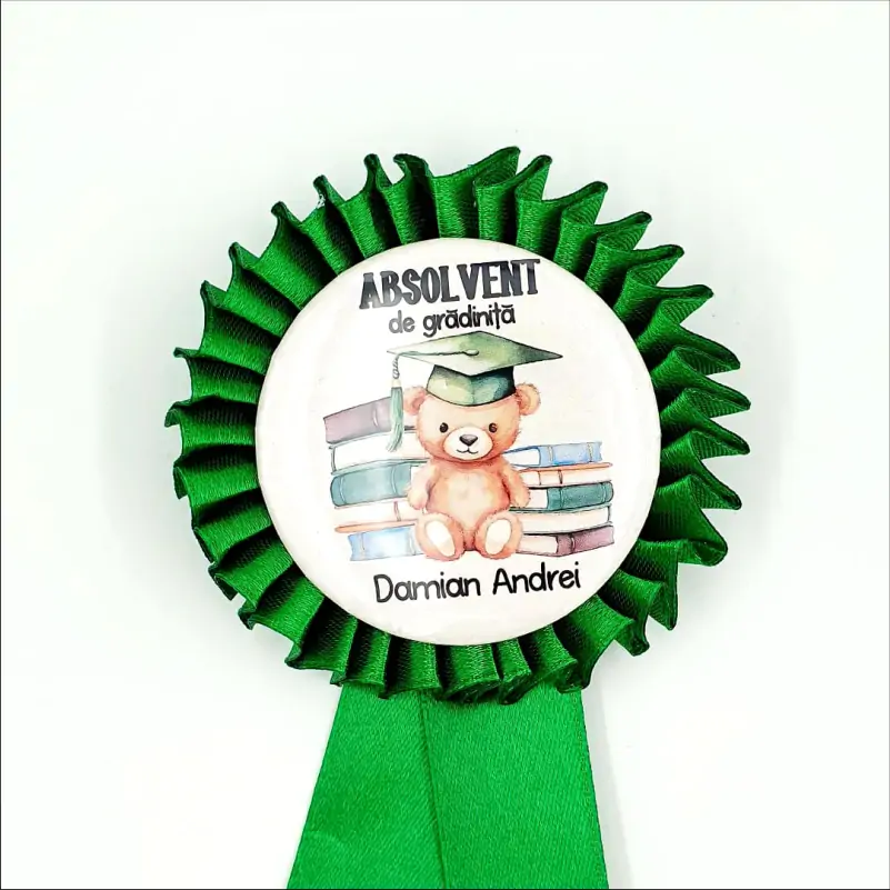 Cocarda-absolvire-personalizata-Verde-Premium- [2]