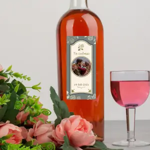 Eticheta personalizata cu poza " Te iubesc " [4]