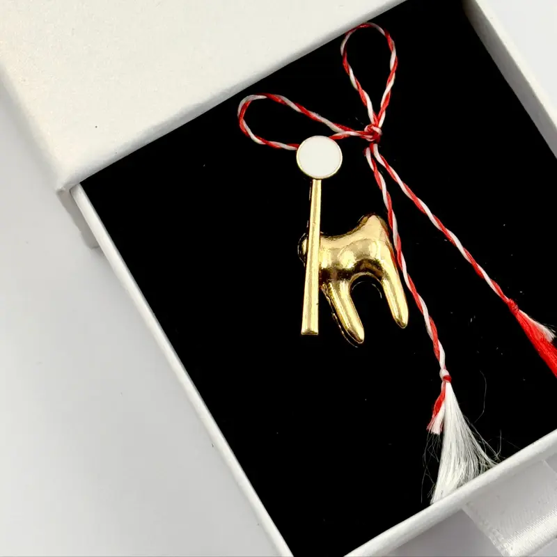 Martisor brosa medic stomatolog [4]