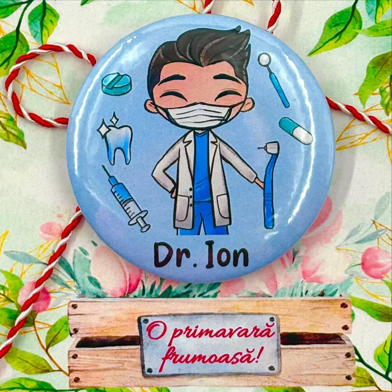martisor-personalizat-medic-stomatolog-insigna [1]