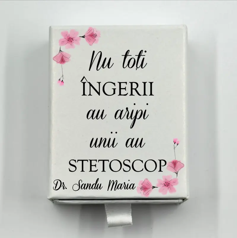Martisor stetoscop brosa medic [2]