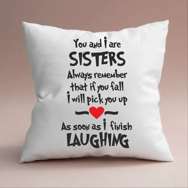 Perna personalizata cu mesaj amuzant pentru sora, prietena [1]