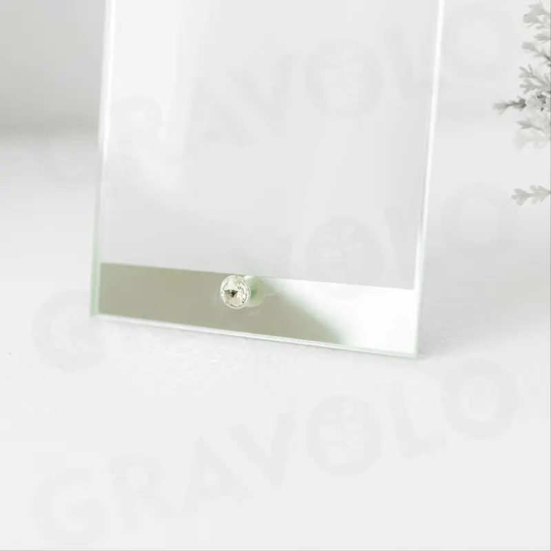 Rama foto personalizata din sticla cu oglinda [3]