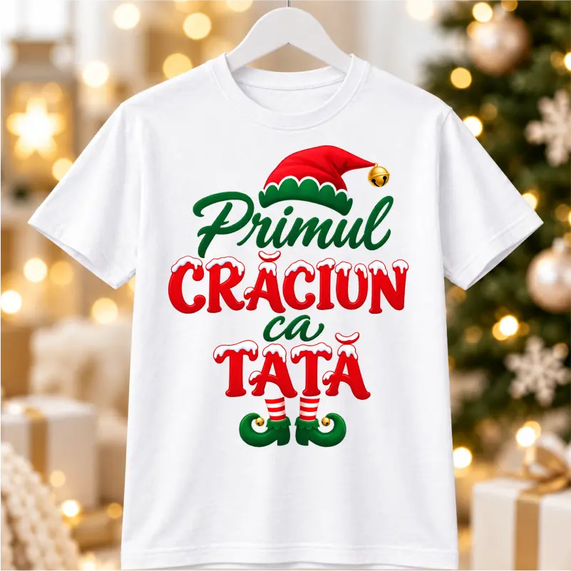 Set-de-tricouri-personalizate-Craciun-Elf [2]