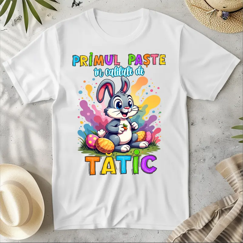 Set-de-tricouri-personalizate-model-Primul-Paste-in-calitate-de-tatic-mamica-bebe-1 [2]