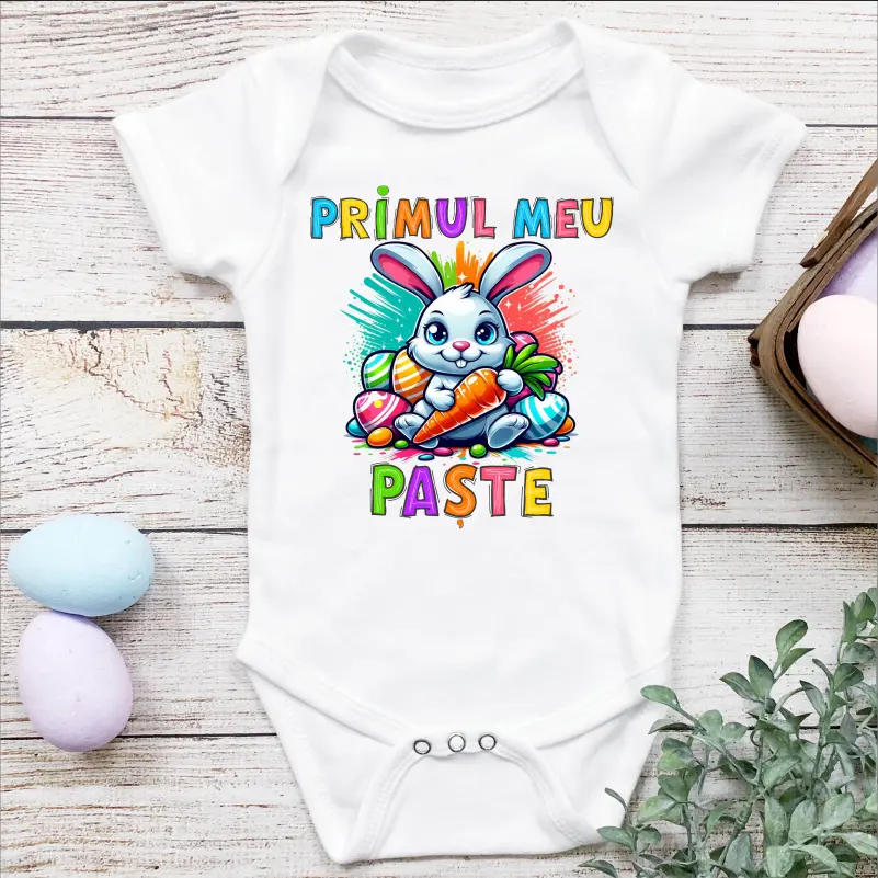 Set-de-tricouri-personalizate-model-Primul-Paste-in-calitate-de-tatic-mamica-bebe-1 [4]