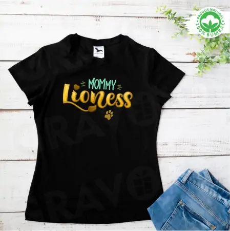 Set tricouri personalizate pentru mama si fiica "Lioness" [2]