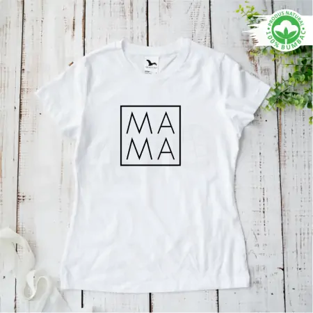 Set tricouri personalizate pentru mama si fiica "Mama, Mini" minimal [2]