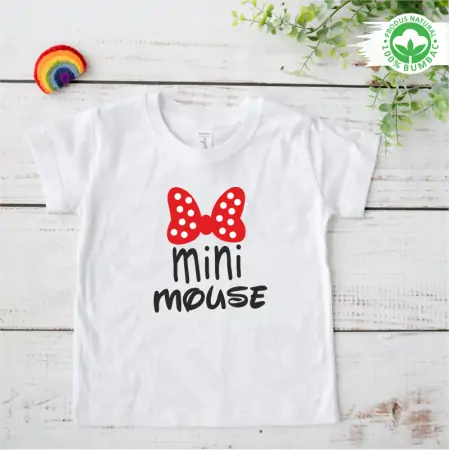 Set tricouri personalizate pentru mama si fiica "Mama mouse, Mini mouse"  [6]