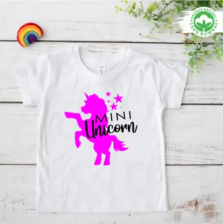 Set tricouri personalizate pentru mama si fiica "mama unicorn, mini unicorn" [6]