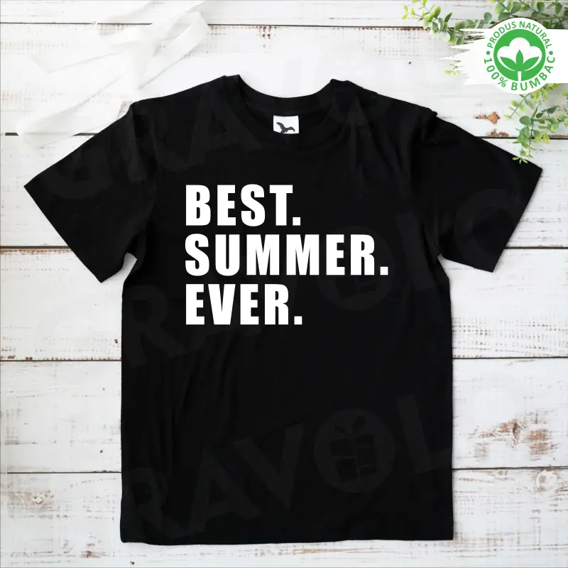 Tricou personalizat Best Summer Ever [3]
