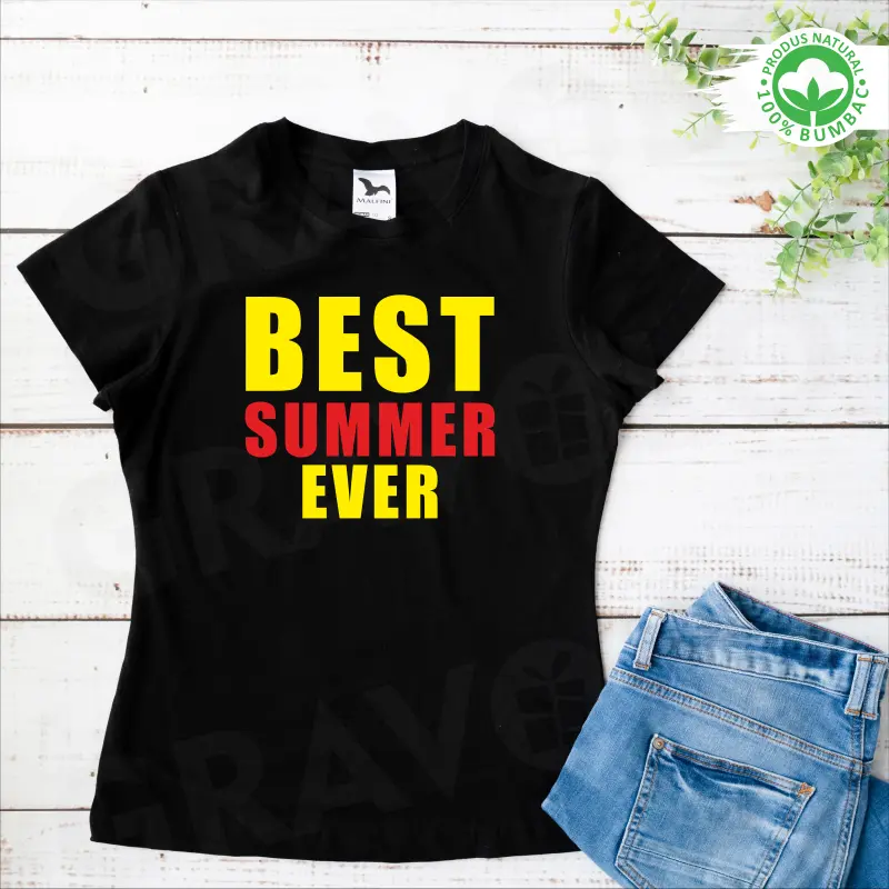 Tricou personalizat: "Best Summer Ever" [1]
