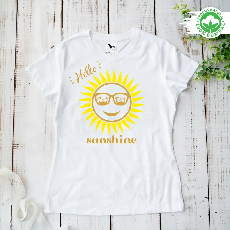 Tricou personalizat: "hello sunshine"  [1]