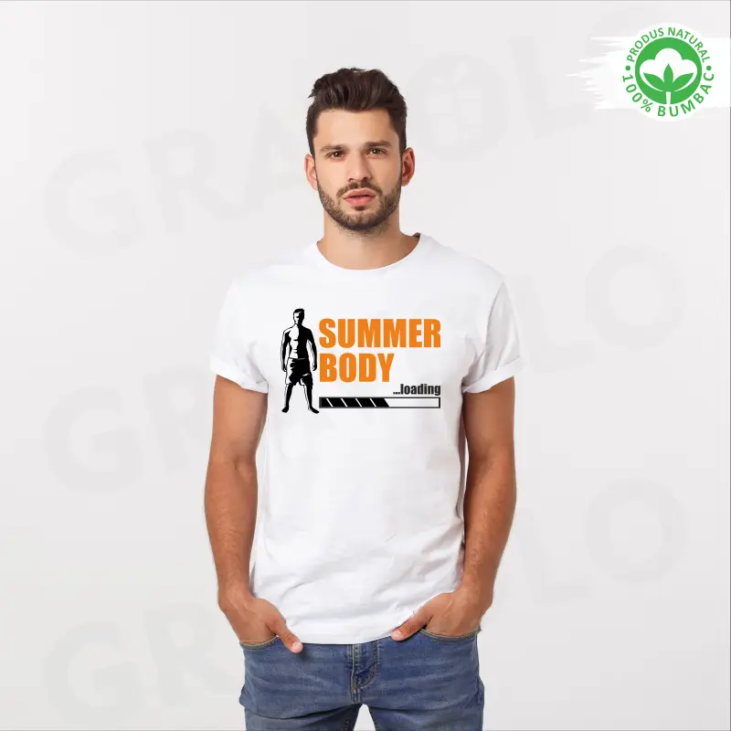Tricou personalizat: "Summer Body... loading"  [2]