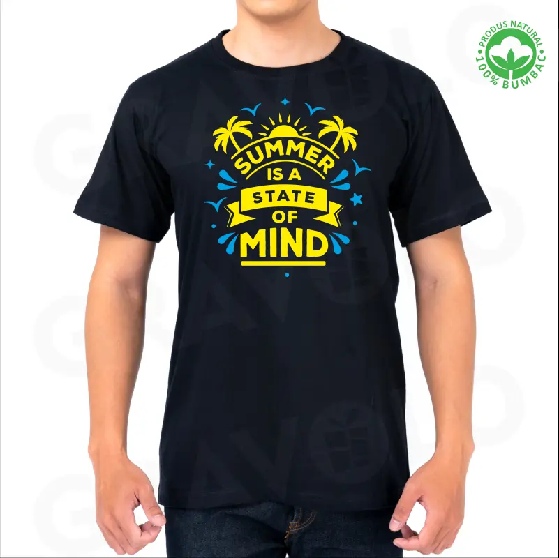 Tricou personalizat: "Summer is a state of mind" [2]