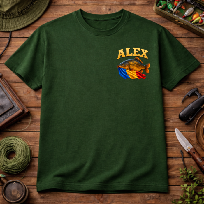 Tricou personalizat Sunt Pescar, Tata & Soţ – cadou pescar tată soţ – Gravolo.ro [4]