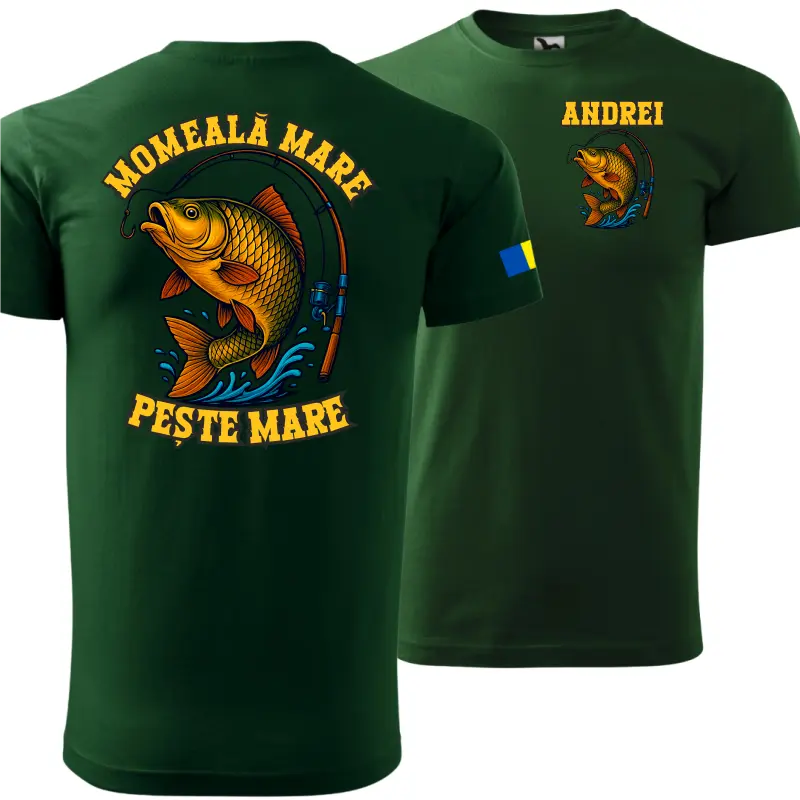 Tricou Pescari Momeala Mare Peste Mare [3]