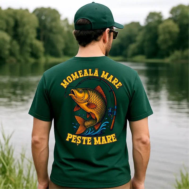 Tricou Pescari Momeala Mare Peste Mare [4]