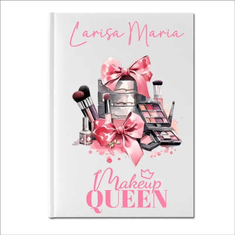 Agende personalizate - agenda-a6-personalizata-makeup-queen