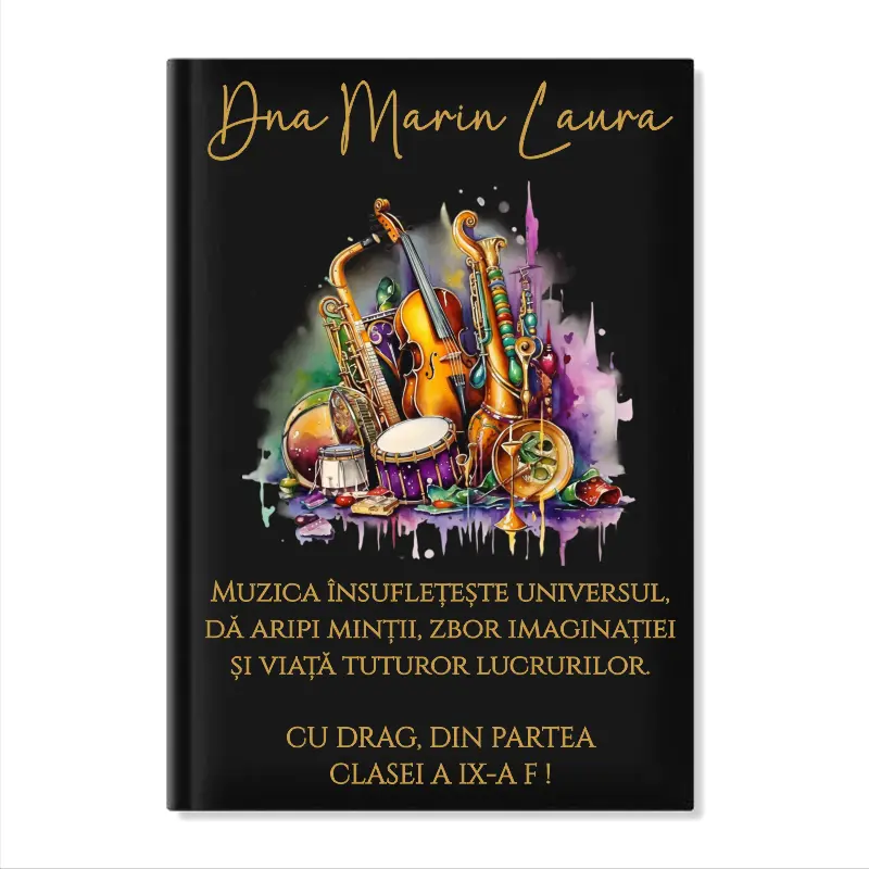 Cadouri Aniversare - agenda-personalizata-pentru-profesor-de-muzica