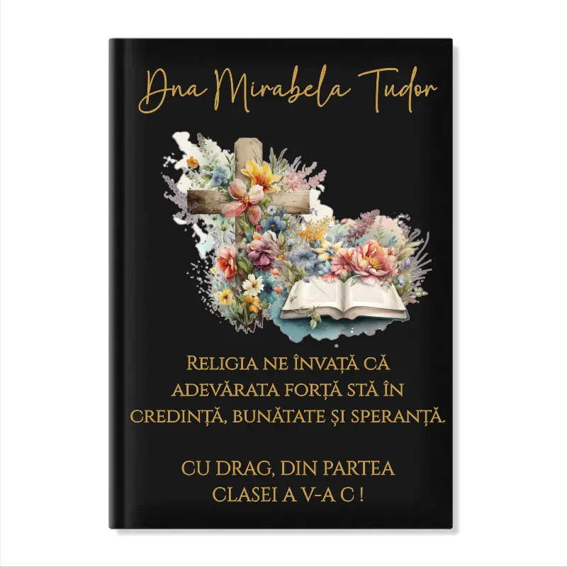 Cadouri Aniversare - agenda-personalizata-pentru-profesor-de-religie