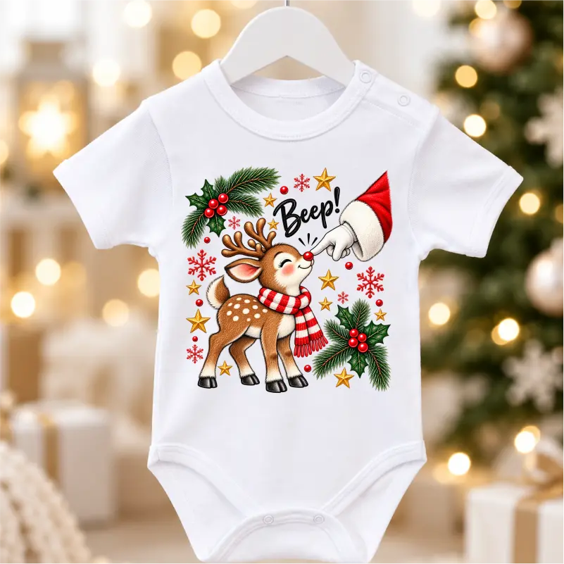 Haine craciun bebe - body-bebelusi-craciun-ren-magia-craciunului