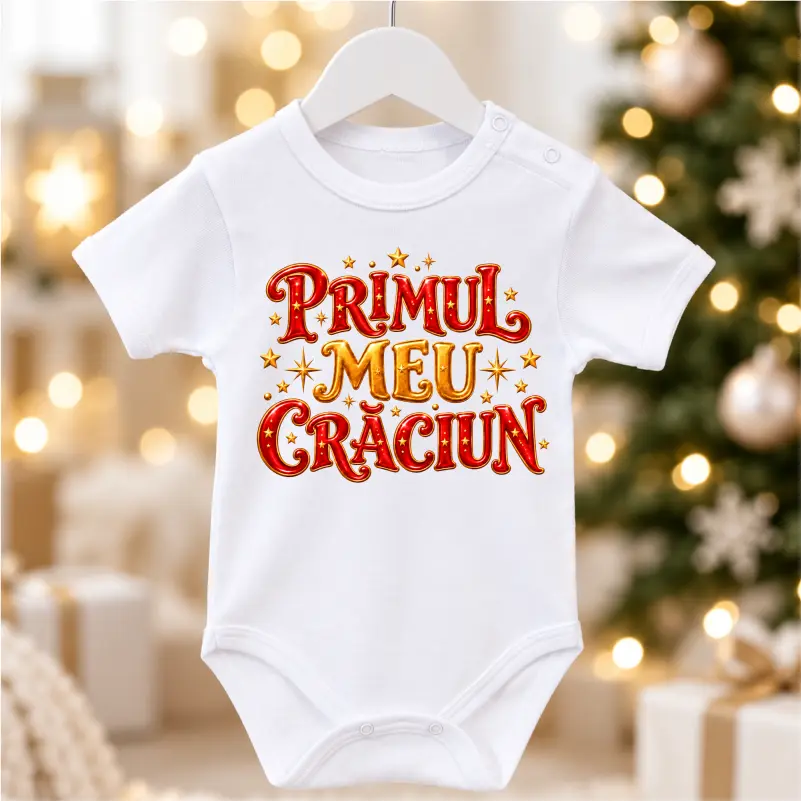 Body-bebelusi-personalizat-pentru-Craciun-model-Primul-meu-Craciun-rosu-auriu-1 [2]