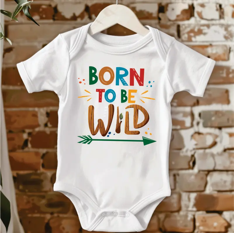 Body bebelusi personalizate - Body-personalizat-cu-mesajul-Born-to-be-Wild