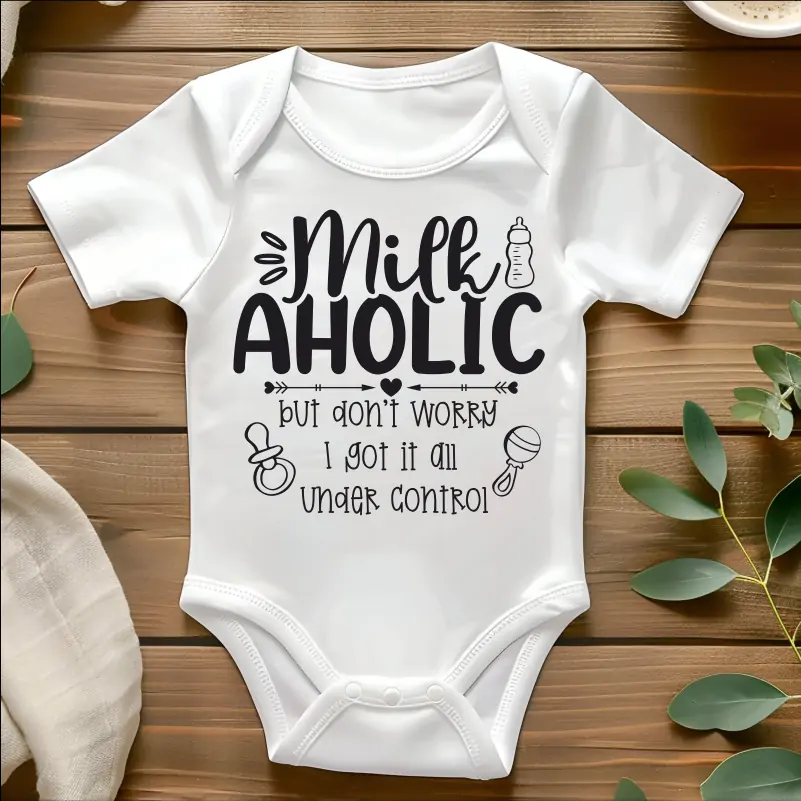 Body bebelusi personalizate - Body-personalizat-cu-mesajul-Milkaholic
