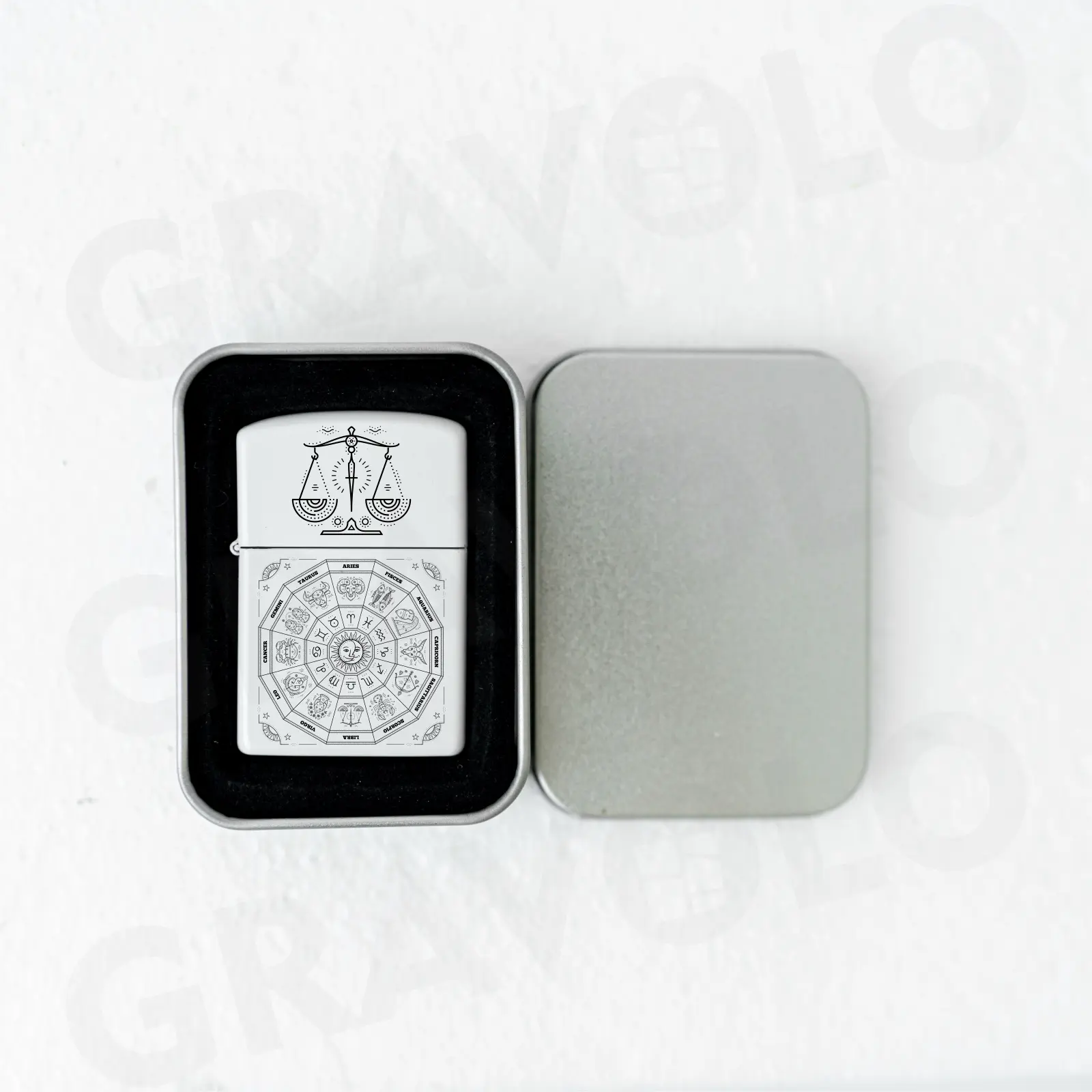 Cadouri personalizate - Bricheta zodiac "LIBRA" balanta