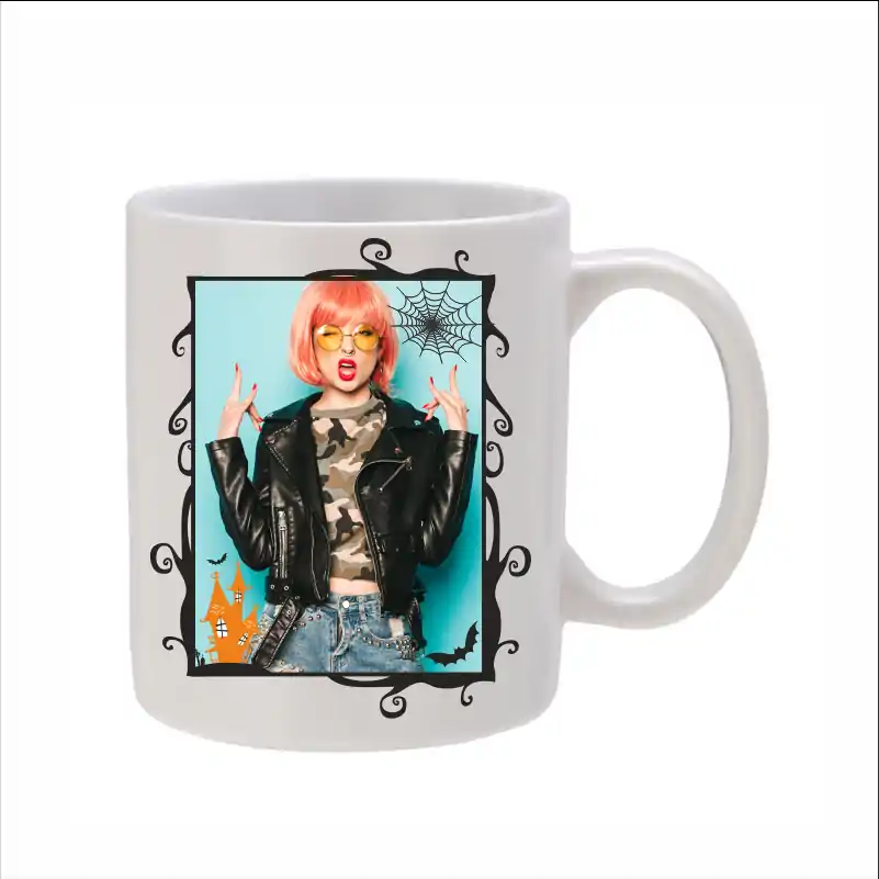 Cana pentru Halloween personalizata cu poza ta [3]