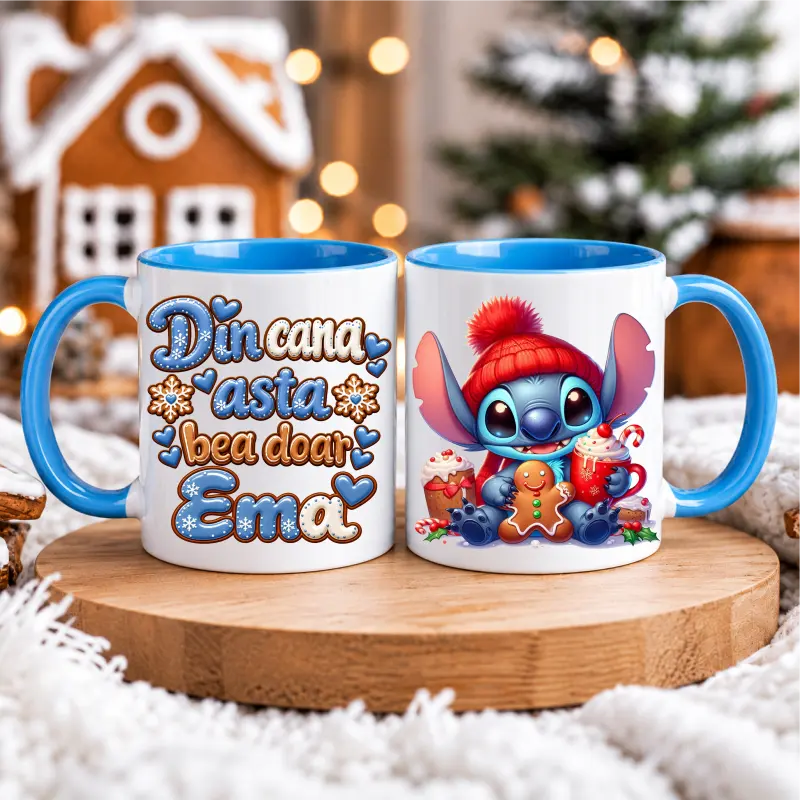 Cani de Craciun - cana-personalizata-copii-craciun-nume-personaj-festiv