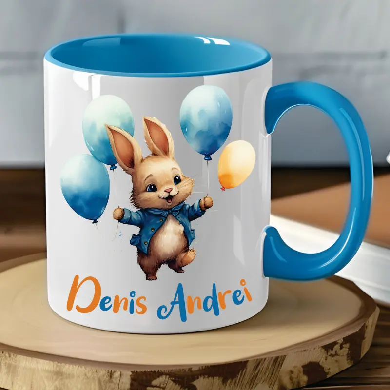 Pentru copii - Cana-Personalizata-cu-Nume-Iepuras-Baietei