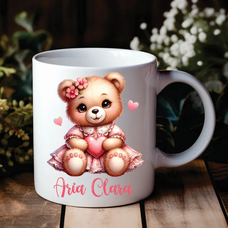 Pentru copii - Cana-Personalizata-cu-Nume-Ursulet-Roz