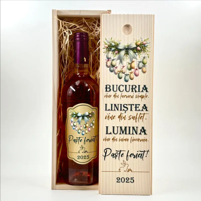Cadouri de Paște - Cutie-de-vin-Personalizata–cadou-de-Paste