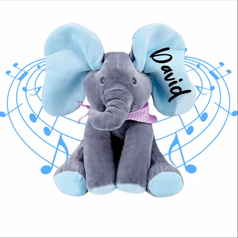 Plusuri personalizate - elefant-interactiv-personalizat-jucarie-pentru-baieti-canta-danseaza-si-se-joaca