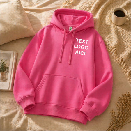 Hanorac Pescuit - Hanorac-personalizat-roz-cu-text-sau-logo