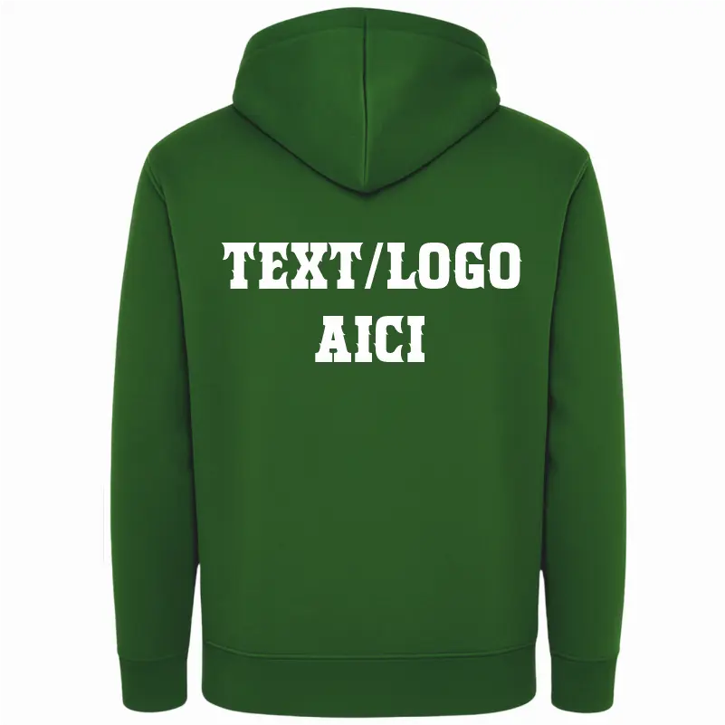 Hanorac Verde Personalizat cu Textul Tau [2]