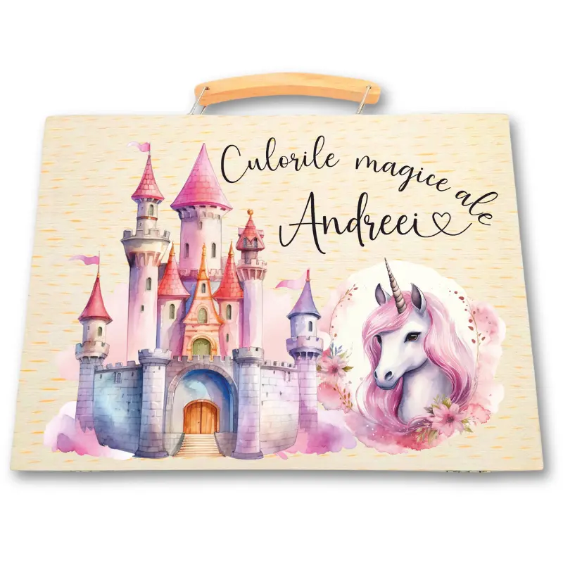 Kit-Complet-pentru-Pictura-si-Desen-Personalizat-pentru-fetite-Unicorn