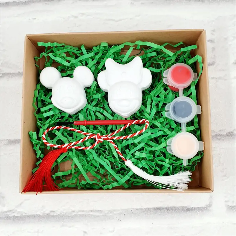 1 Iunie -  Ziua Copilului - Martisor-creativ-de-pictat-pentru-copii-Minnie-si-Mickey-Mouse