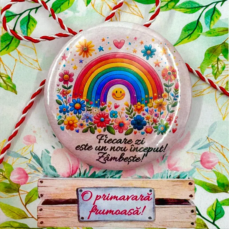 Martisoare pentru Copii - martisor-motivational-zambeste