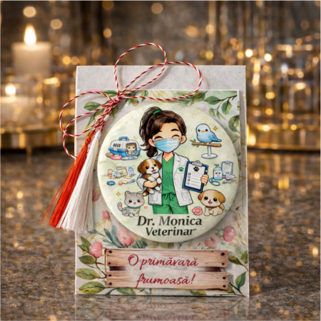 Insigne personalizate - Martisor-personalizat-insigna-pentru-medic-veterinar
