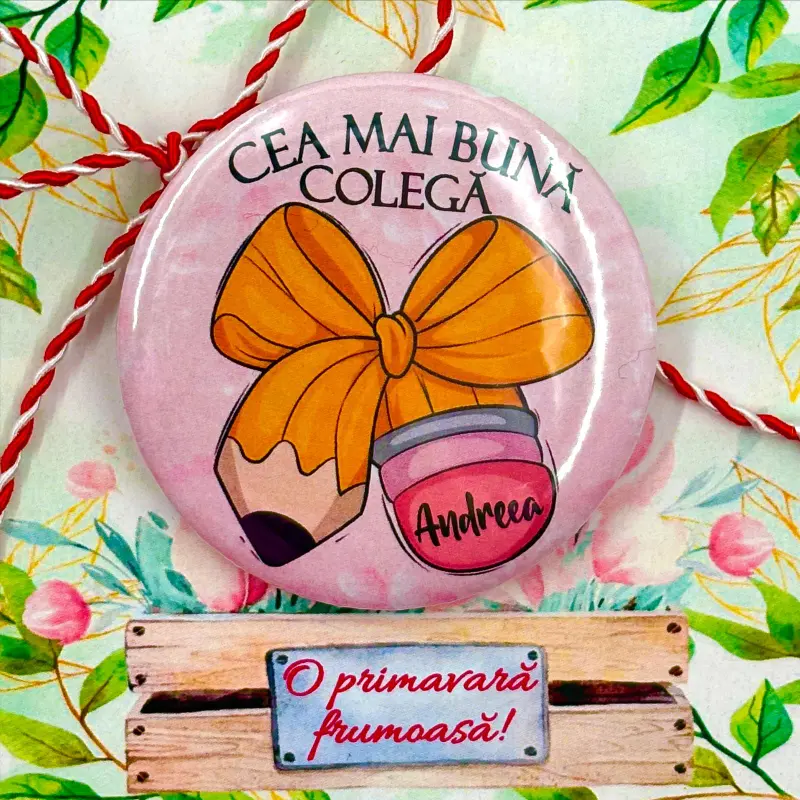 Martisoare pentru Copii - martisor-personalizat-pentru-colega