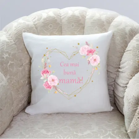 Perna personalizata cu textul "Cea mai buna mama!" [1]