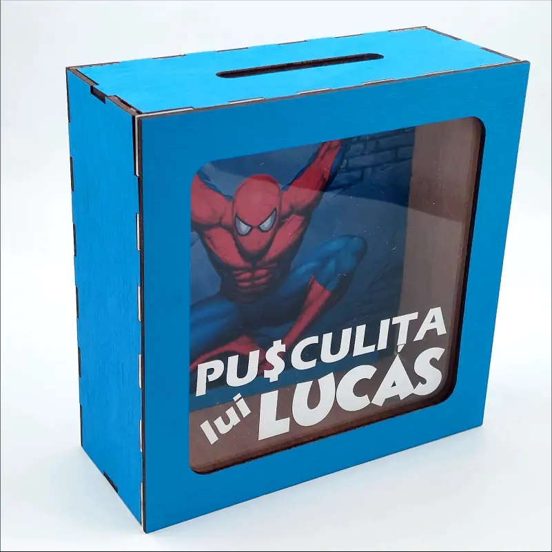Pusculite personalizate - Pusculita-personalizata-Spiderman