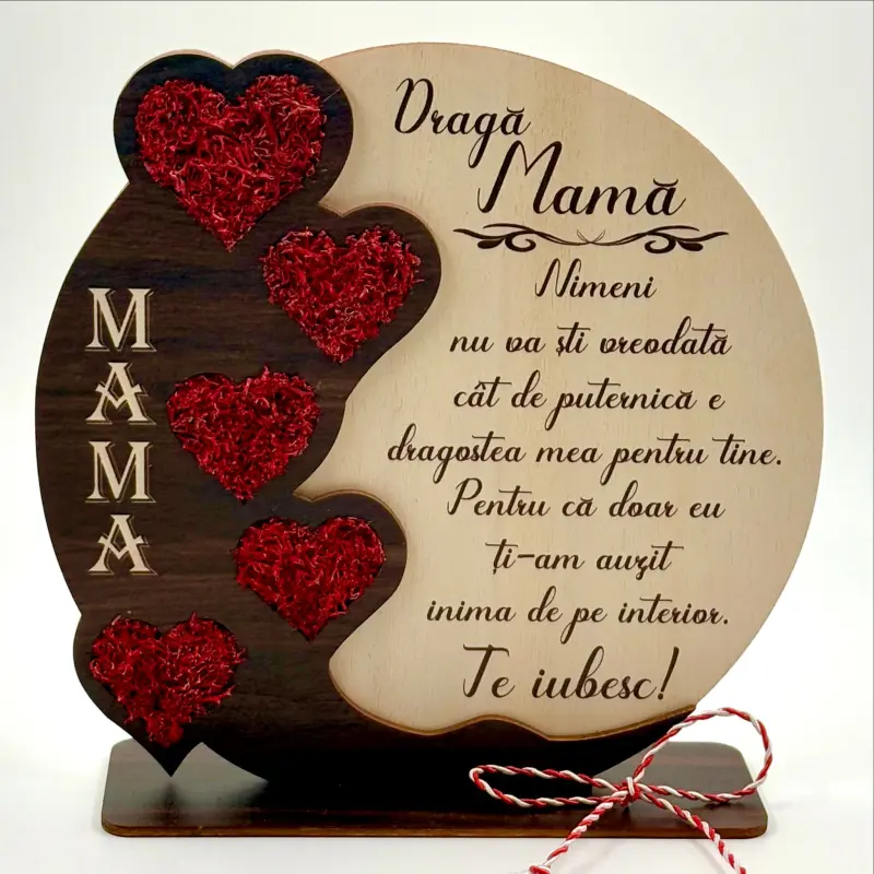 Martisoare - Rama-cu-licheni-martisor-pentru-mama