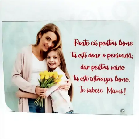 Rama foto personalizata, placa MDF personalizata cu fotografie si text [4]